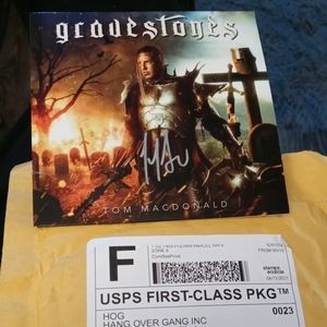 Autographed Tom MacDonald Gravestones CD